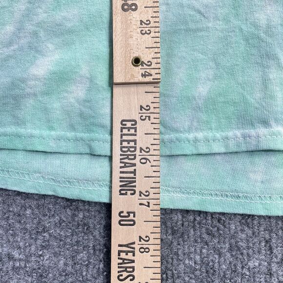 Mountain Dew Baja Blast Tie Dye Shirt Men’s Large Green Promo Tee Advertisement - Picture 6 of 7